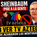SHEINBAUM LE DECLARA LA GUERRA A TV AZTECA Y ACUSA GUERRA DE MENTIRAS
